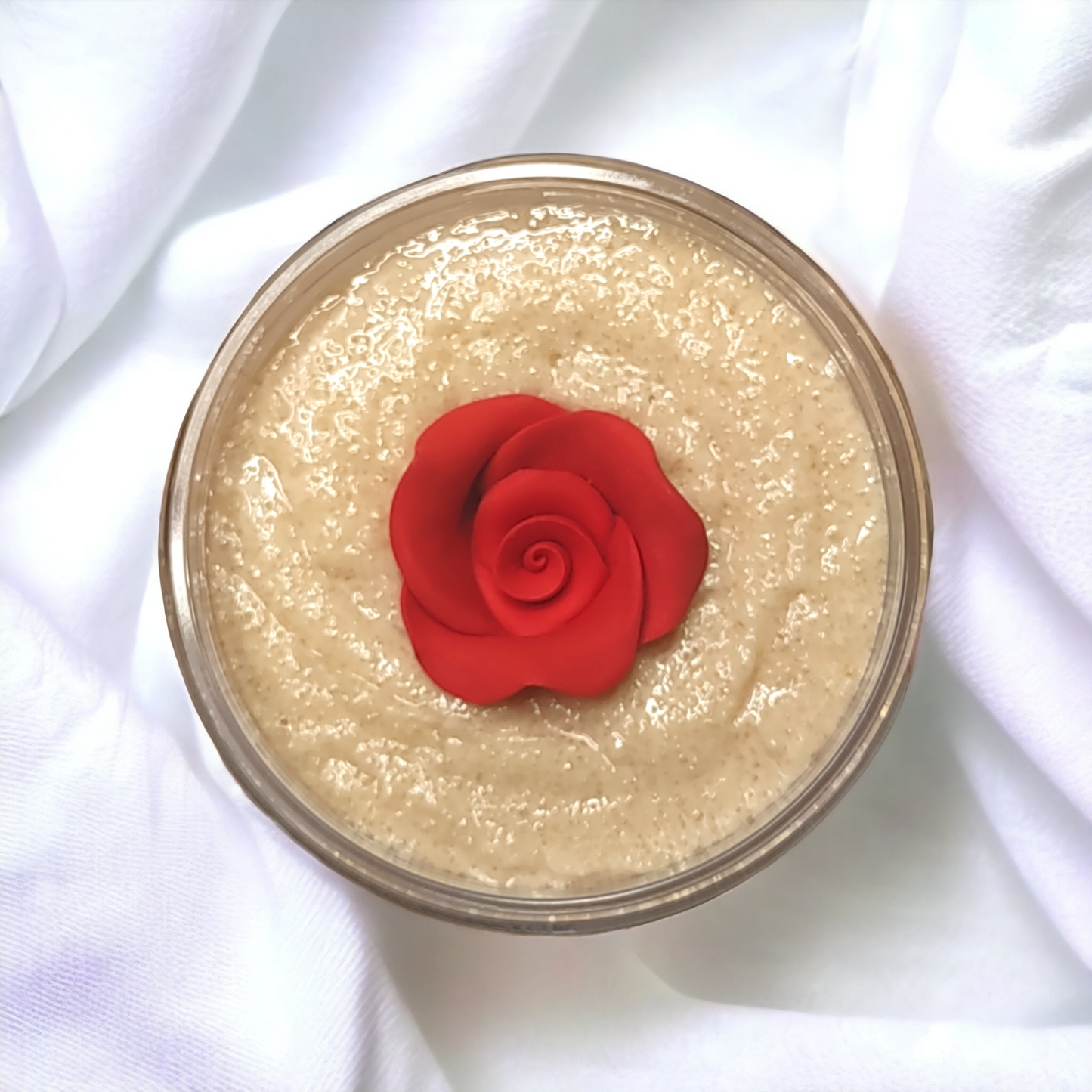 Atherine Emulsifying Sugar Scrub (Citrus, Strawberry, Jasmine, and Raspberry Fragrance)
