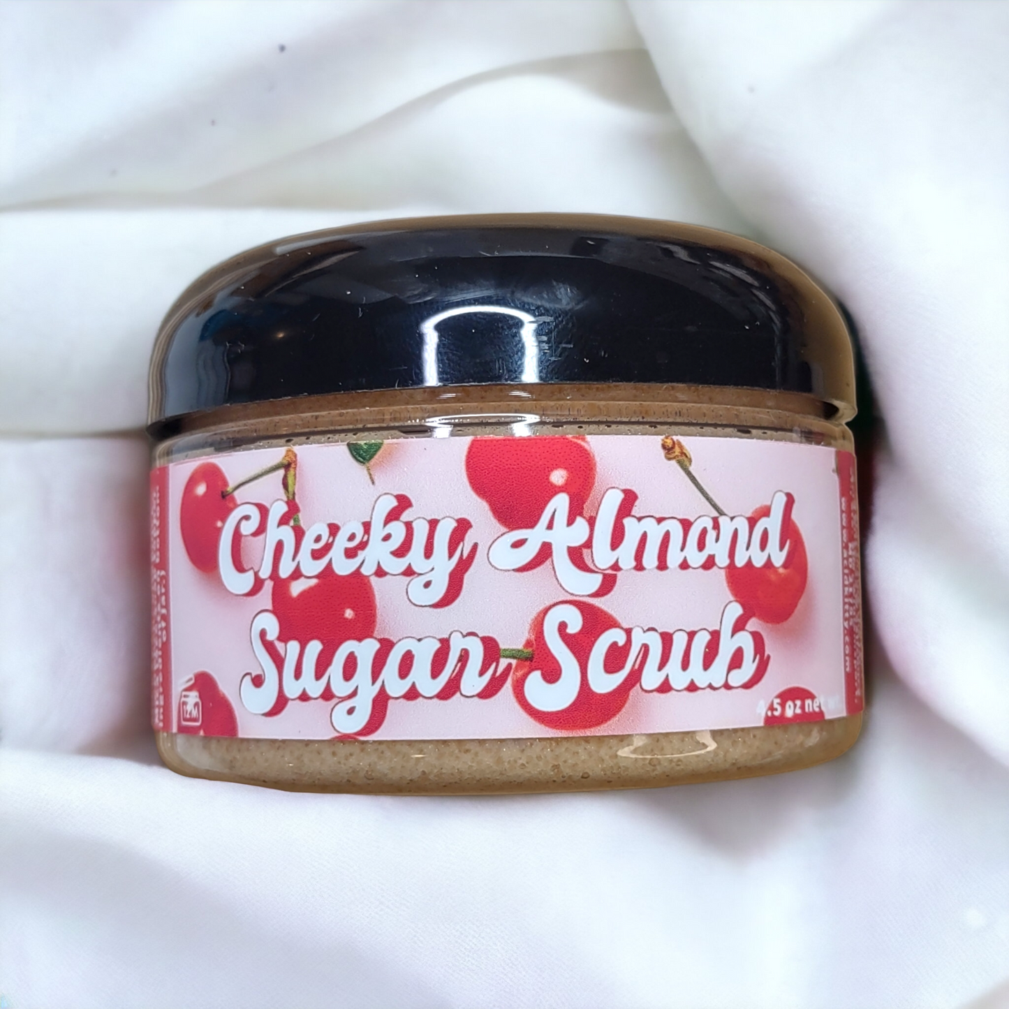 Cheeky Almond Emulsifying Sugar Scrub (Cherry Almond Fragrance)