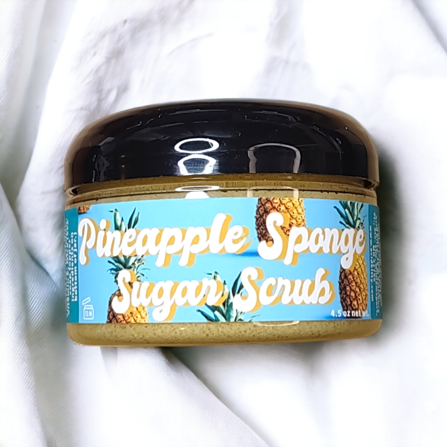 Pineapple Sponge Emulsifying Sugar Scrub (Pineapple Fragrance)
