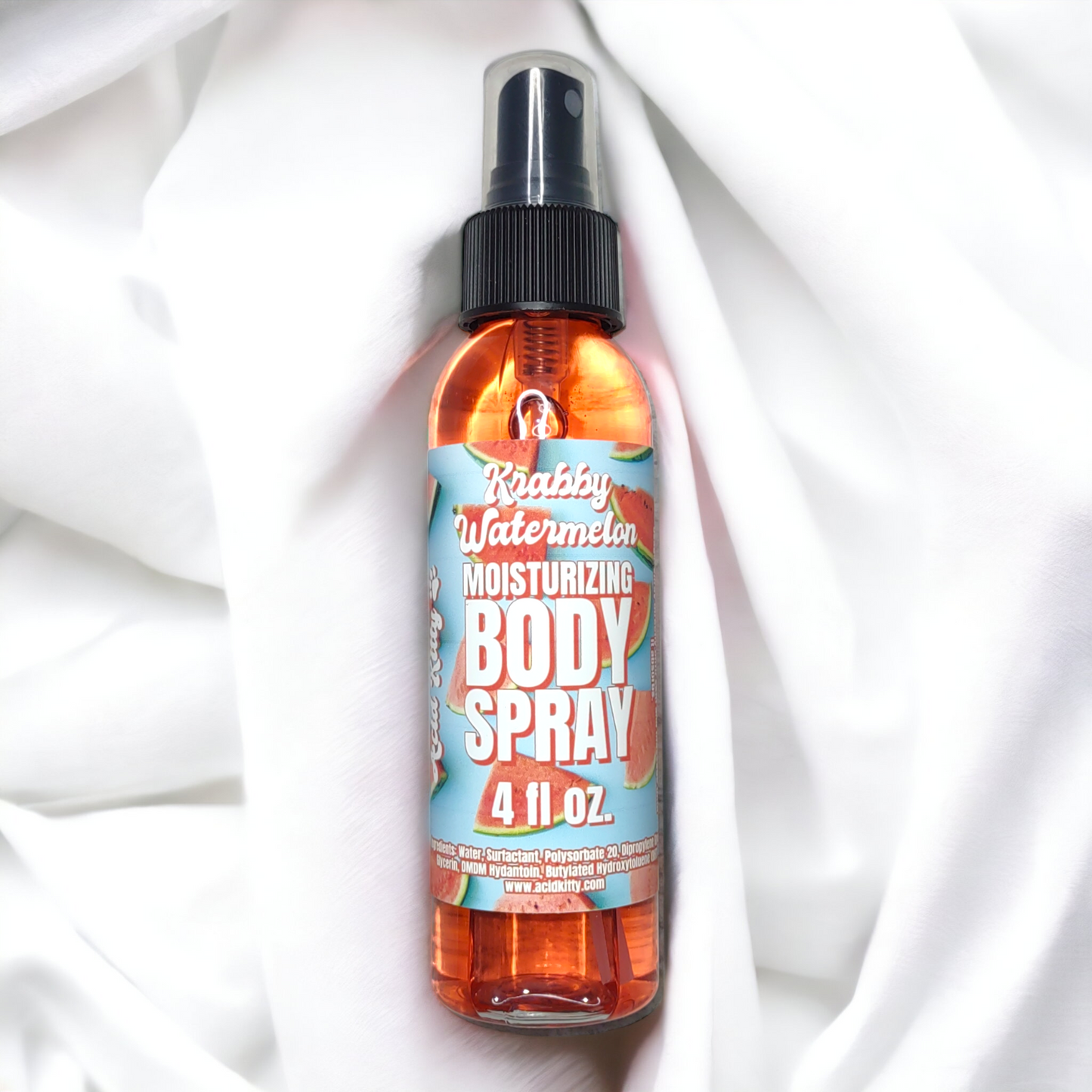 Krabby Watermelon Moisturizing Body Spray (Pink Watermelon Fragrance)