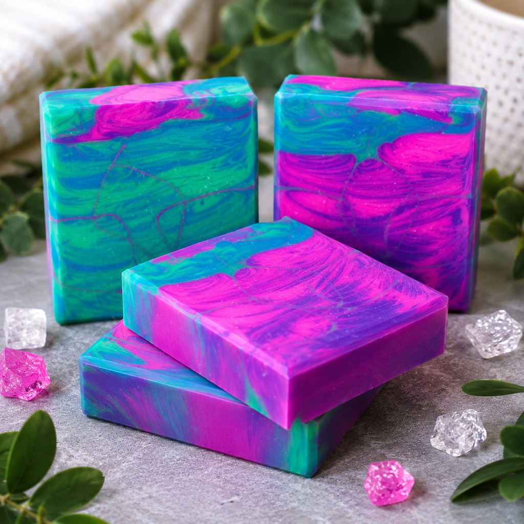 Aurora Artisan Soap (Star Showers Patchouli Fragrance)
