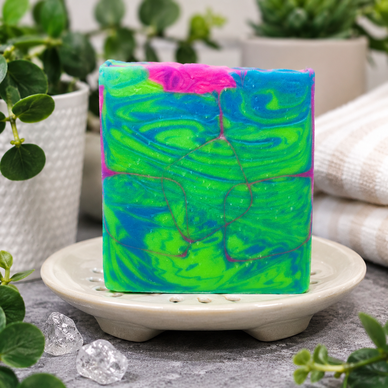 Aurora Artisan Soap (Star Showers Patchouli Fragrance)