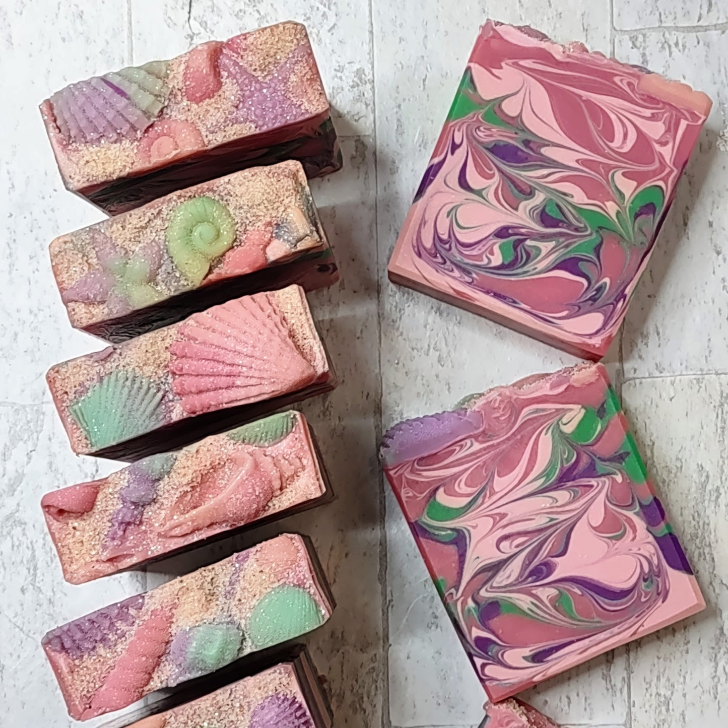 Seven Bars of Patrick Strawberry Artisan Soap