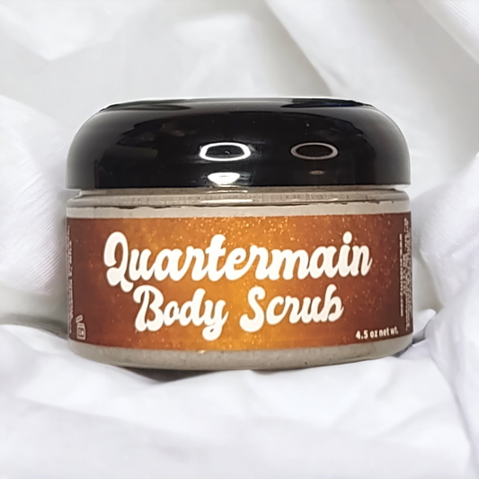 Quartermain Emulsifying Body Scrub (Pipe Tobacco & Cashmere Fragrance)