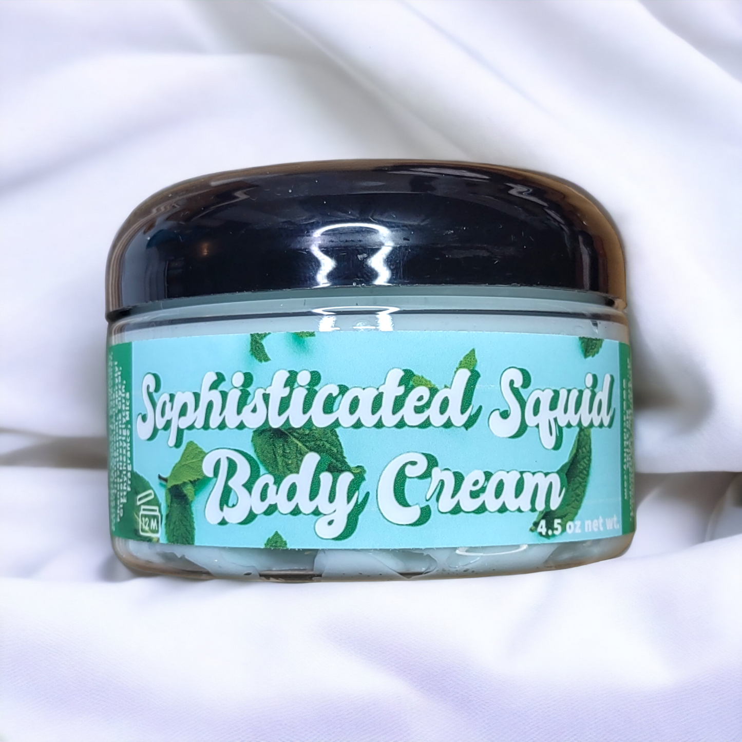 Sophisticated Squid Ultimate Body Cream (Cucumber Basil Mint Martini Fragrance)
