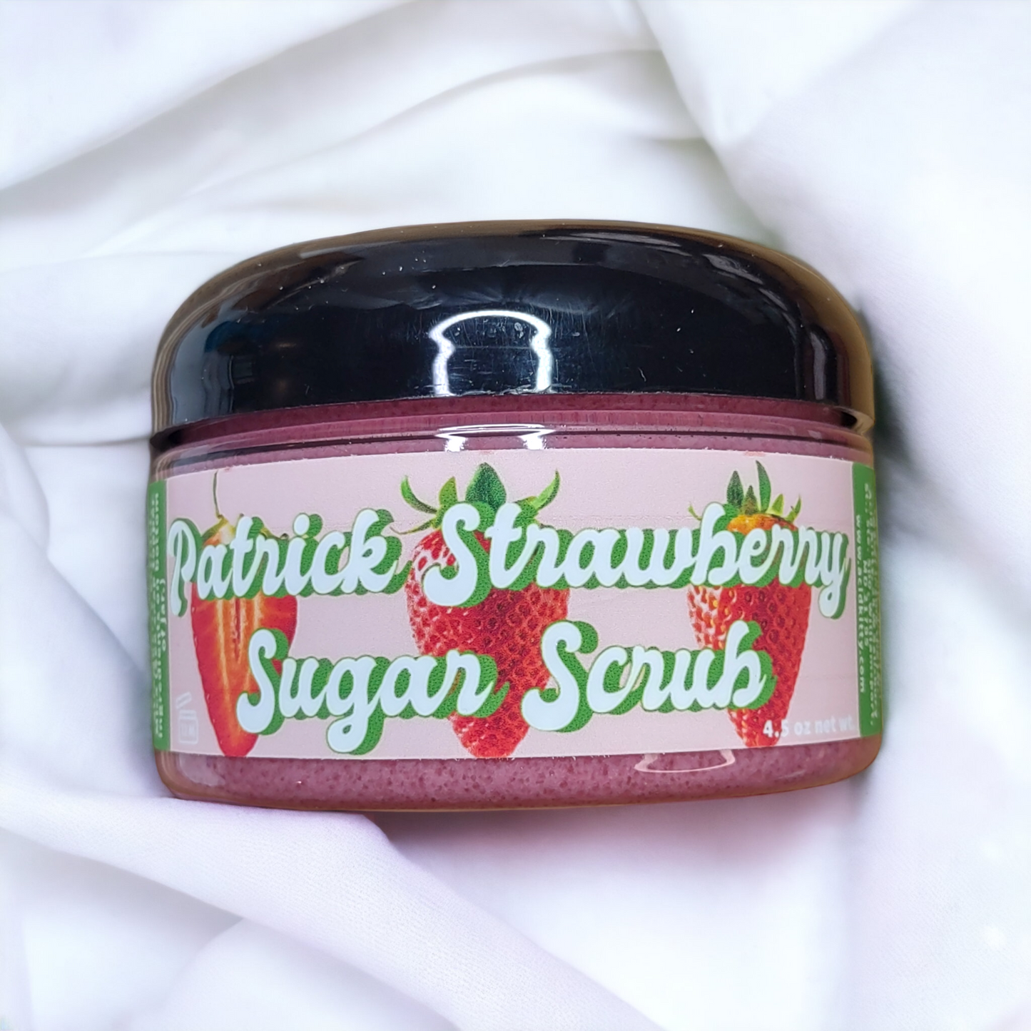 Patrick Strawberry Emulsifying Sugar Scrub (Strawberry Patch Fragrance)