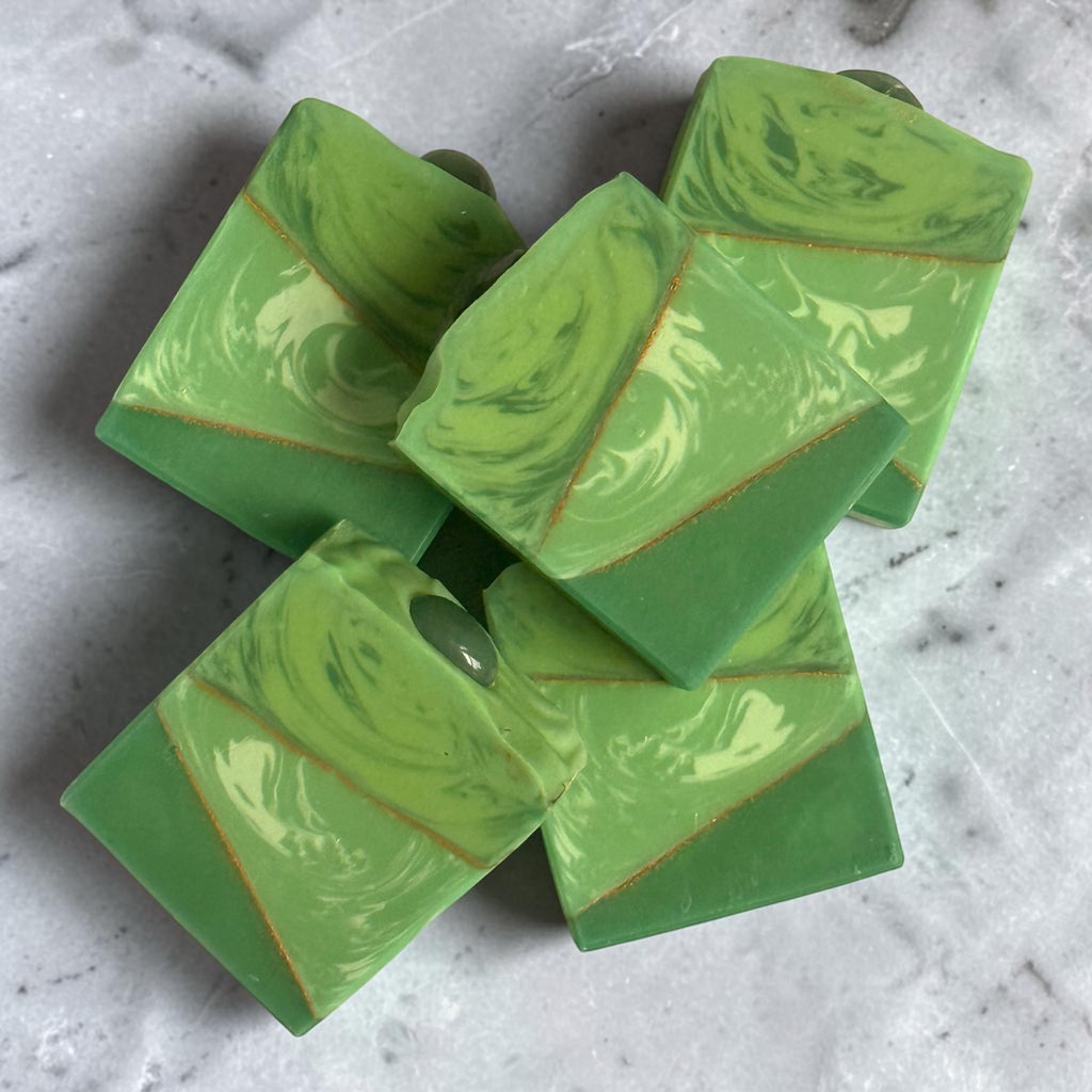 Herbal Remedy Artisan Soap | Green Tea Scent