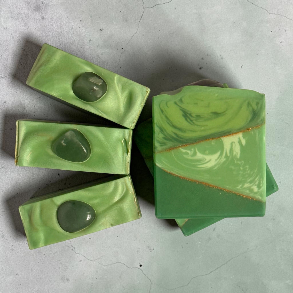 Herbal Remedy Artisan Soap | Green Tea Scent