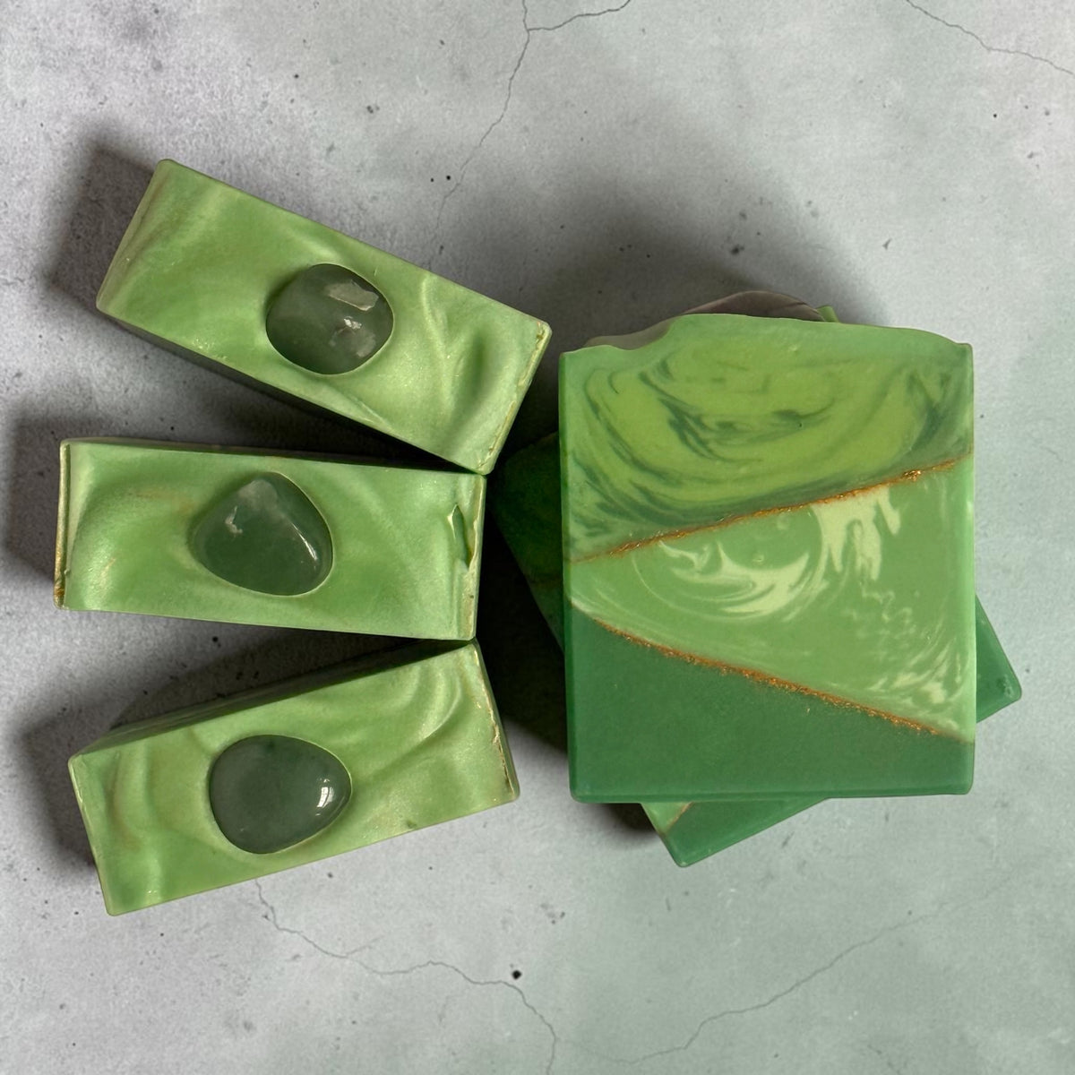 Herbal Remedy Artisan Soap | Green Tea Scent