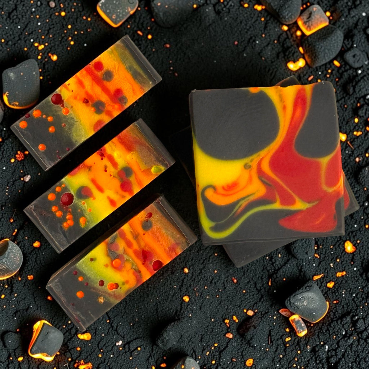 Cinder & Ash Artisan Soap | Burning Firewood Scent