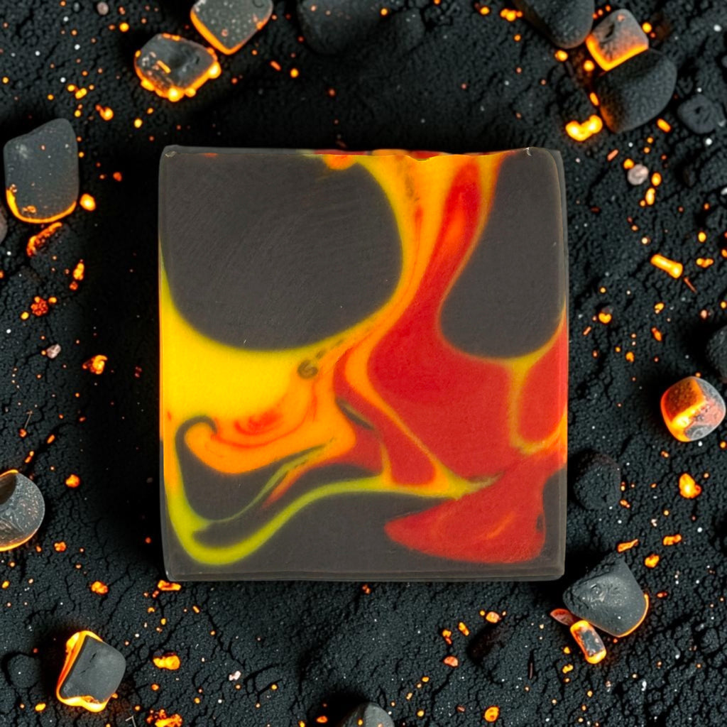 Cinder & Ash Artisan Soap | Burning Firewood Scent