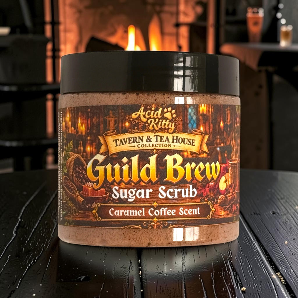 Guild Brew Emulsified Sugar Scrub | Caramel Coffee Scent