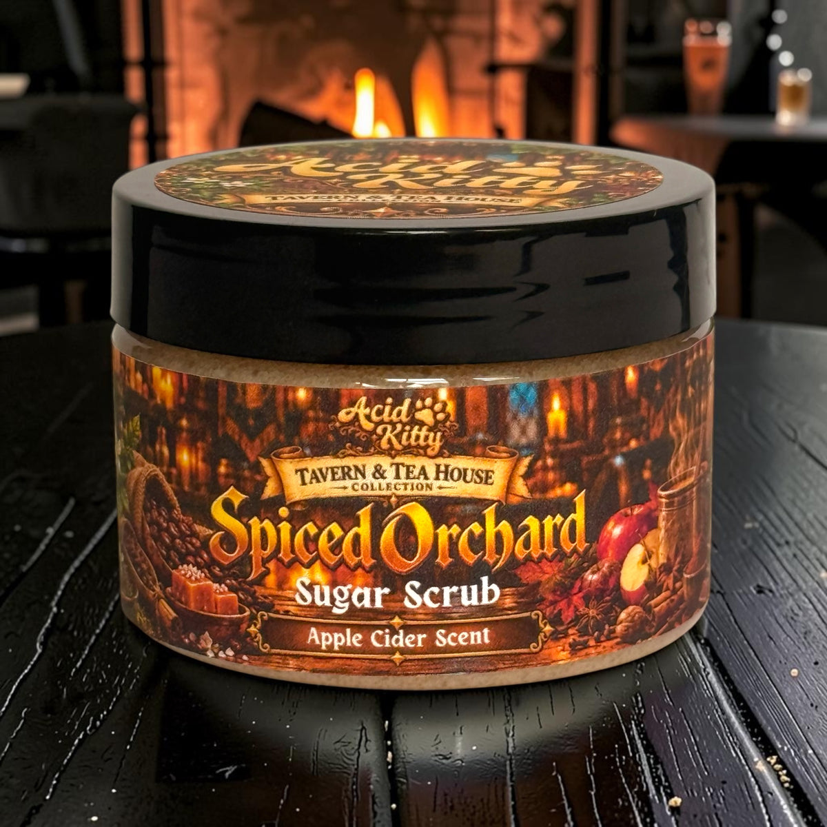 Spiced Orchard Emulsified Sugar Scrub | Apple Cider Scent