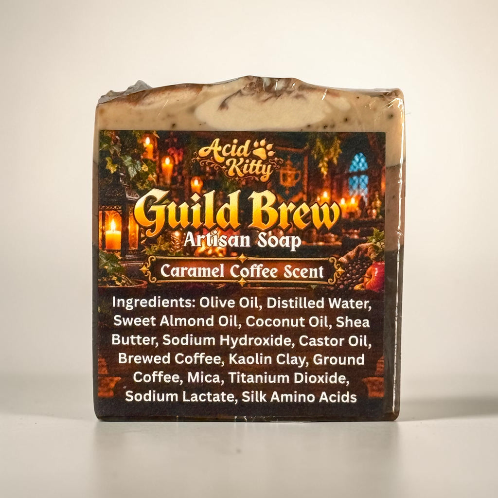 Guild Brew Artisan Soap | Caramel Coffee Scent