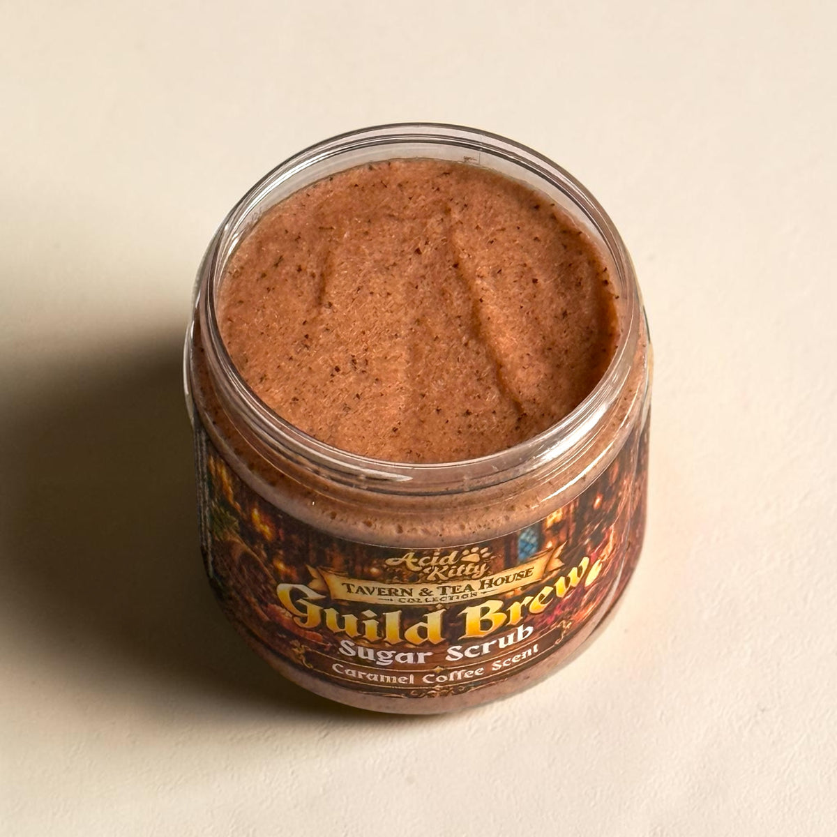 Guild Brew Emulsified Sugar Scrub | Caramel Coffee Scent
