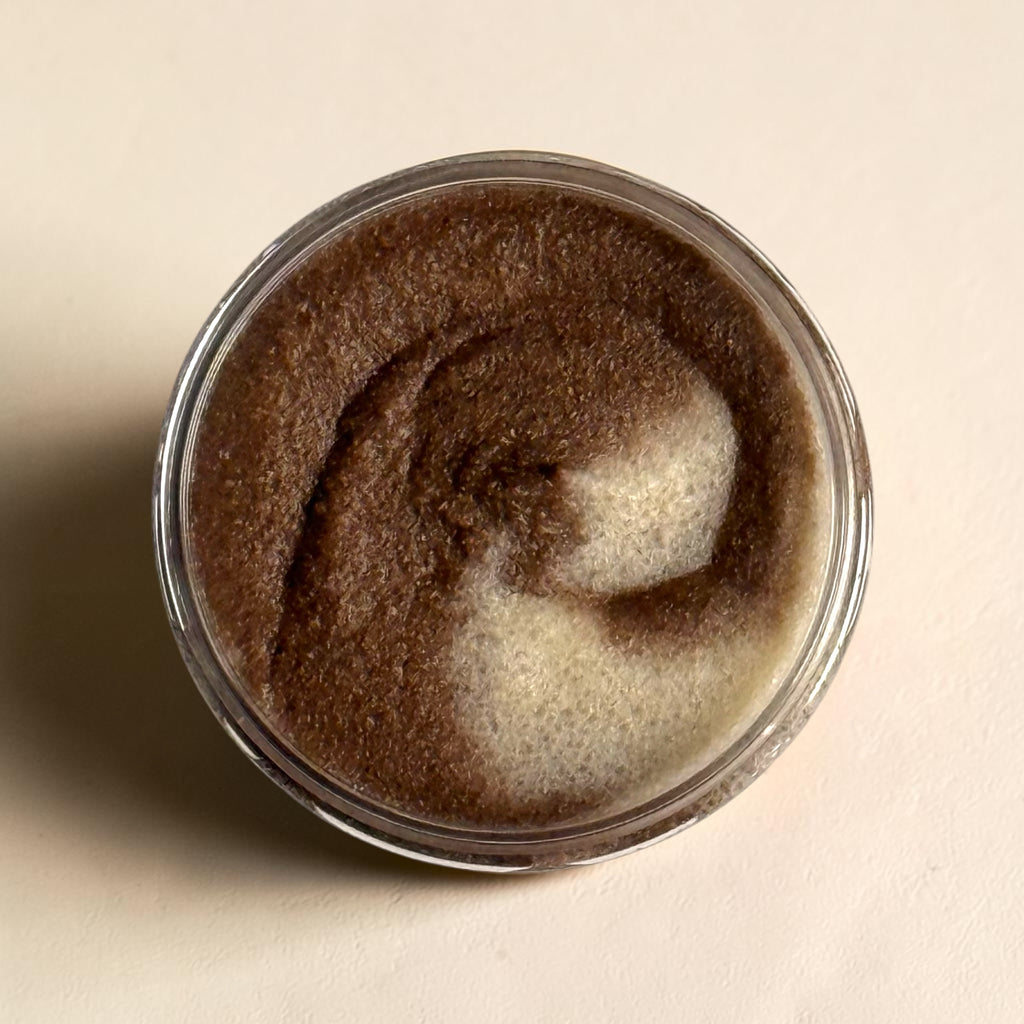Dragon Cocoa Emulsified Sugar Scrub | Fudge Brownie & Vanilla Scent