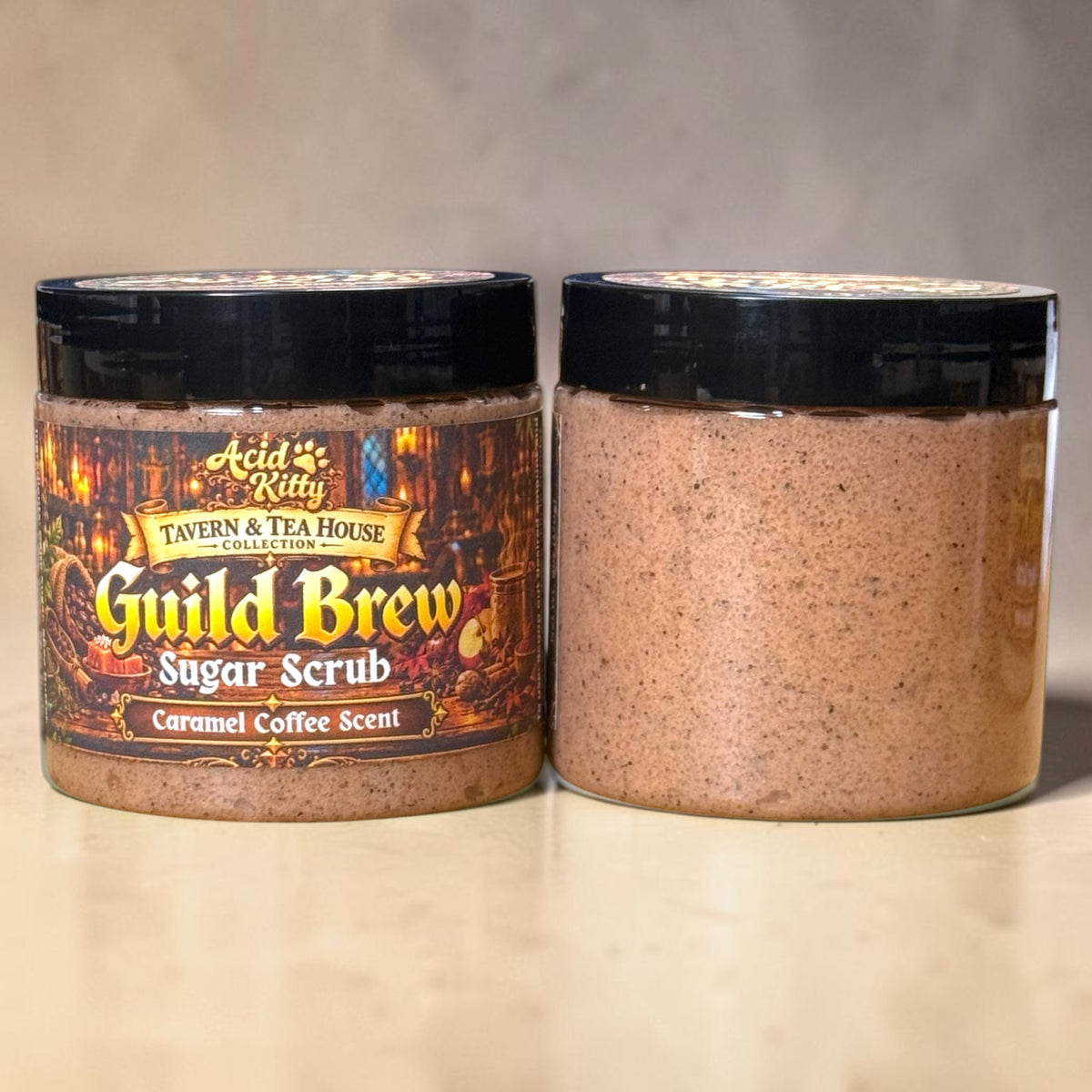 Guild Brew Emulsified Sugar Scrub | Caramel Coffee Scent